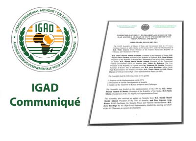 COMMUNIQUE OF THE 16th EXTRA-ORDINARY SESSION OF THE IGAD ASSEMBLY OF HEADS OF STATE AND GOVERNMENT ON THE SUDAN