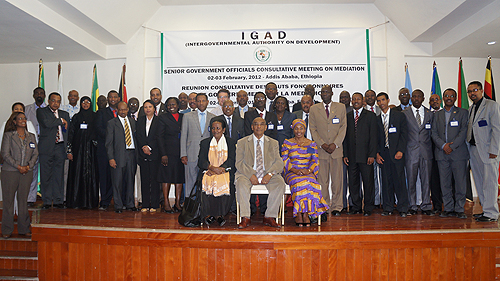 IGAD Senior Government Officials Meet on Mediation