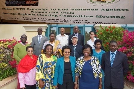 The Seventh Regional Steering Committee Meeting of the Africa UNiTE Campaign Meets in Djibouti on December 12-13