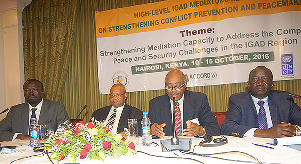 IGAD Mediators Call for Improved Capacity and Capability in Peace Building and Mediation