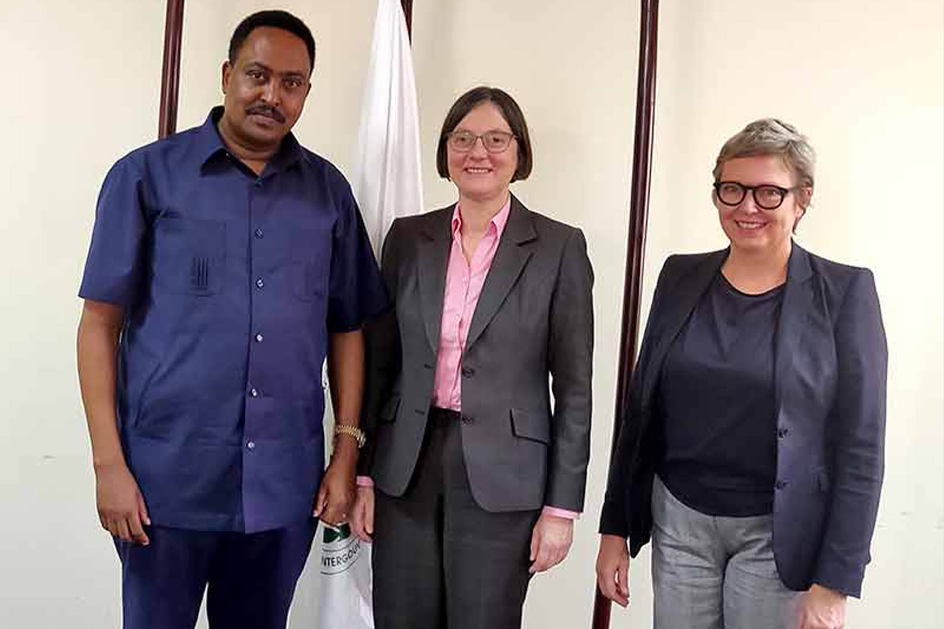 IGAD EXECUTIVE SECRETARY, DR. WORKNEH GEBEYEHU MEETS A HIGH LEVEL DELEGATION FROM DENMARK ON CONTINUED SUPPORT FOR PEACE AND PROSPERITY OF THE REGION