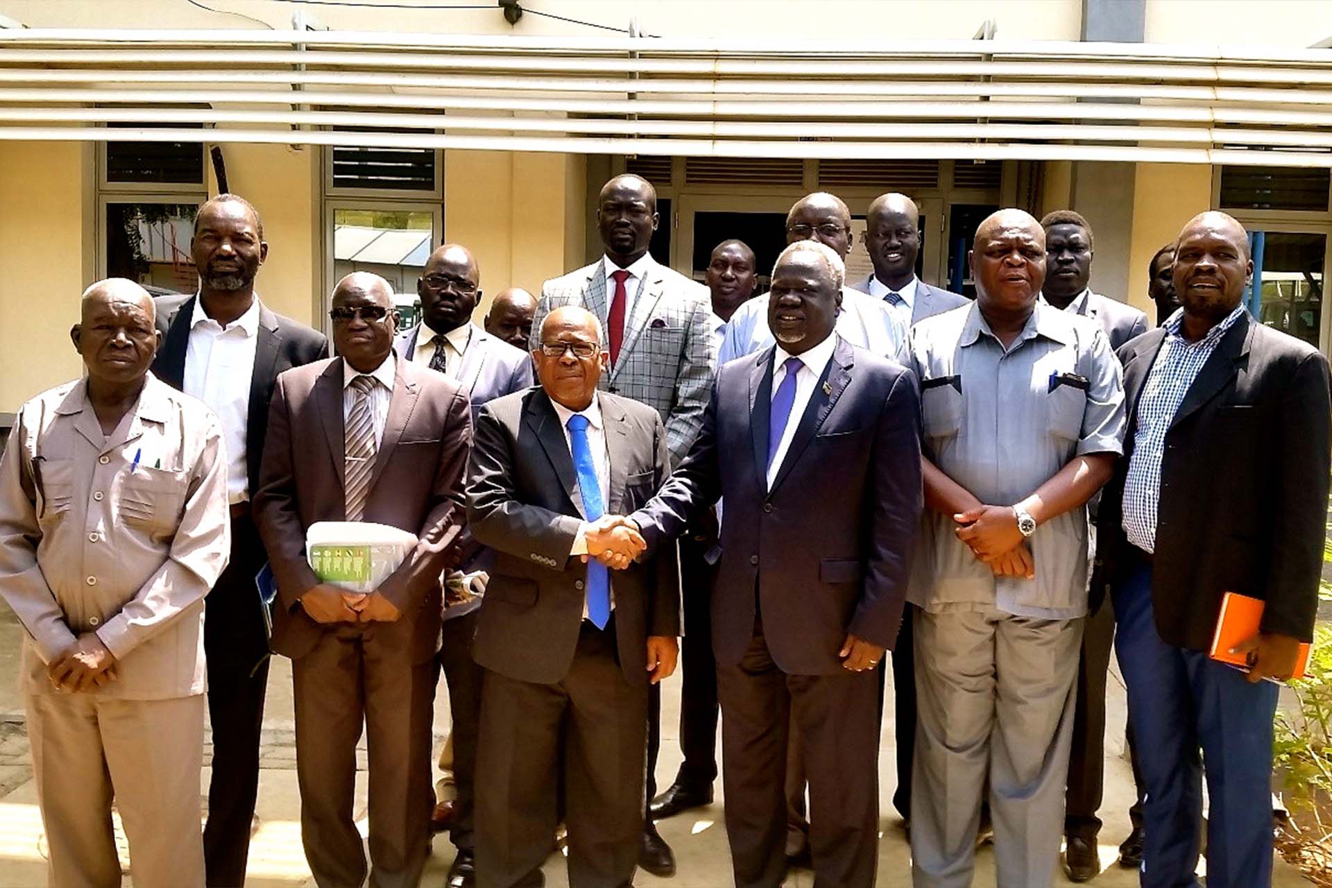 IGAD Delegation Meets H.E Dr Riek Gai Kok, Minister of Health of South Sudan in Juba, South Sudan