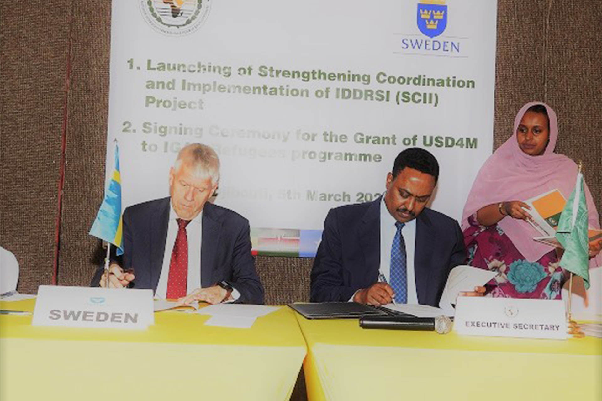 IGAD and Sweden Collaborate on Refugee Protection and Drought Resilience