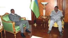 Eng. Mahboub Maalin and President Guelle