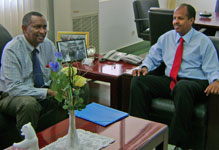 Eng. Maalim and Mr. Youssouf
