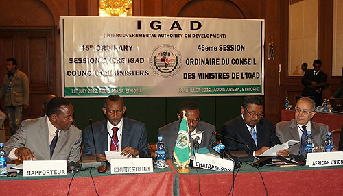 Communique of the 45th IGAD Council of Minister