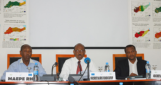 Dissemination workshop on the potential of technologies for collecting surface water in Djibouti