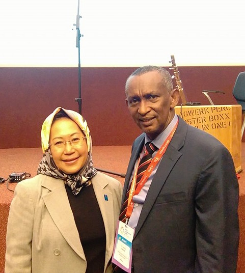 ES with Dr Jemilah Mahmood, head of the WHS Secretariat