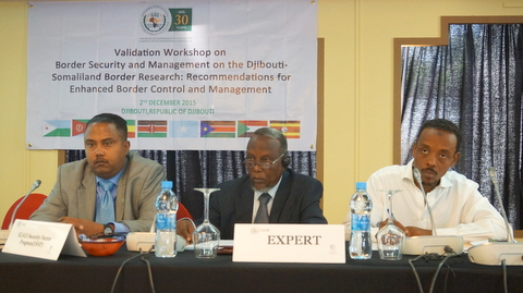 IGAD SSP and Djibouti to Action Research Recommendations for Improved Border Security and Management