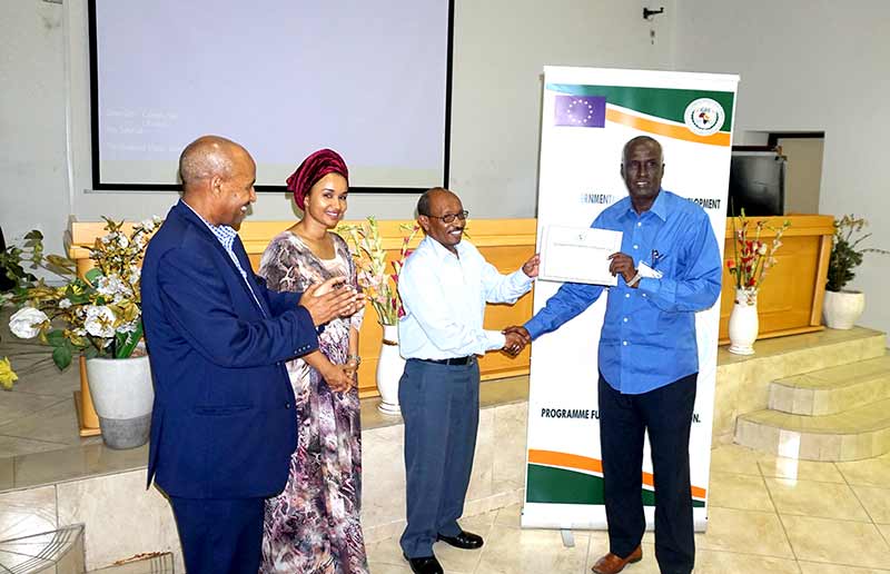 Participants receive certificate of Appreciation