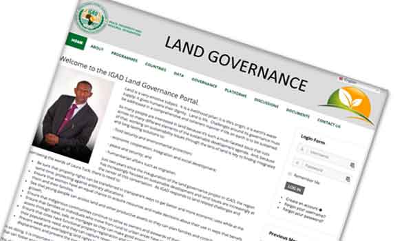 IGAD launches a new portal on Land Governance