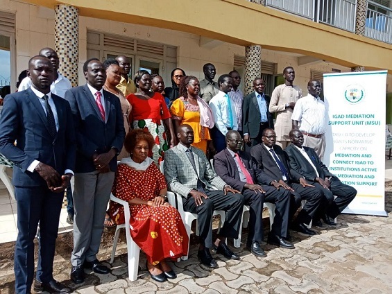IGAD MSU PROVIDES SOUTH SUDAN NATIONAL INSTITUTIONS WITH CAPACITY BUILDING AND TECHNICAL ASSISTANCE ON MEDIATION, CONFLICT PREVENTION AND PEACE BUILDING