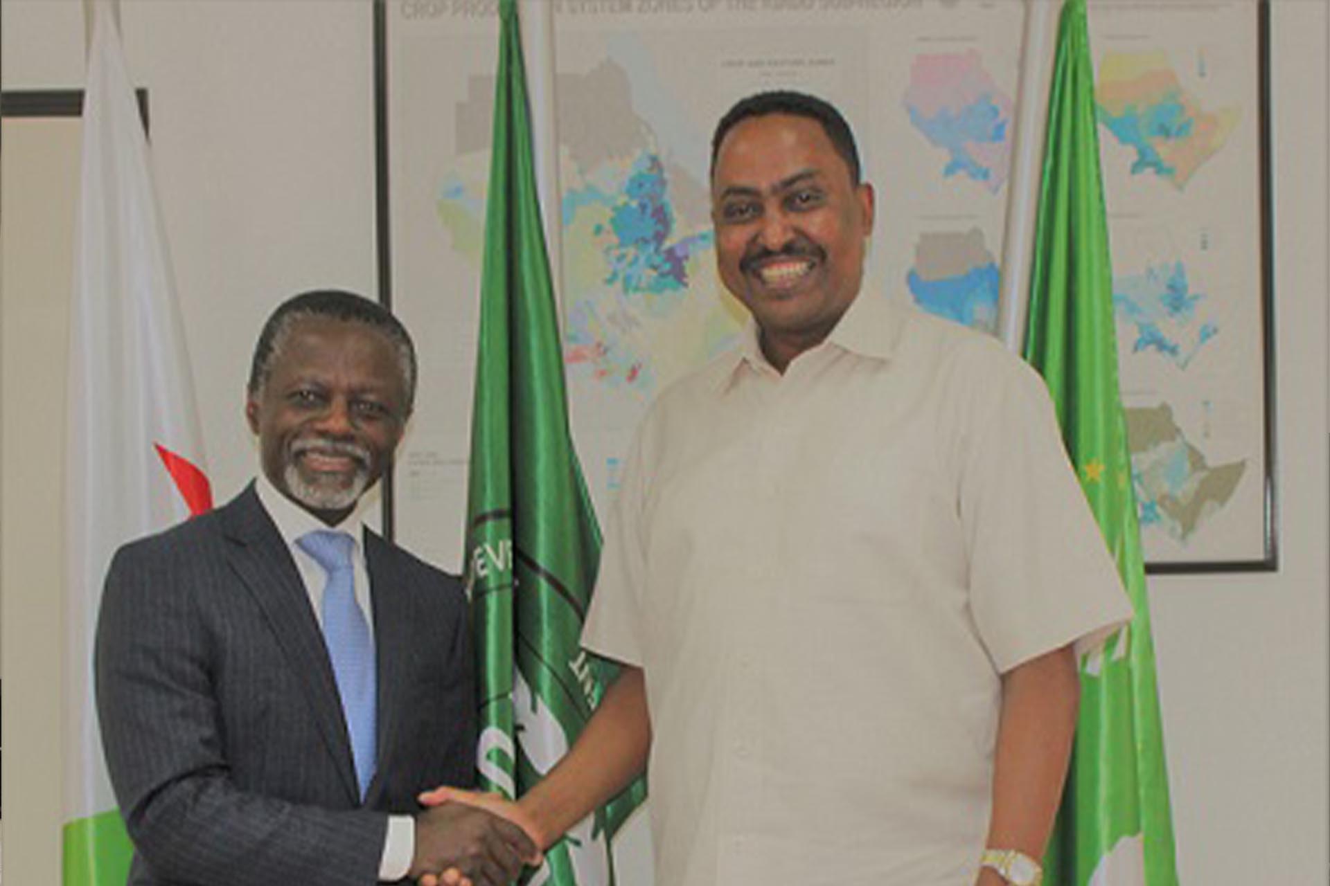 IGAD Executive Secretary Workneh Engages with Partners