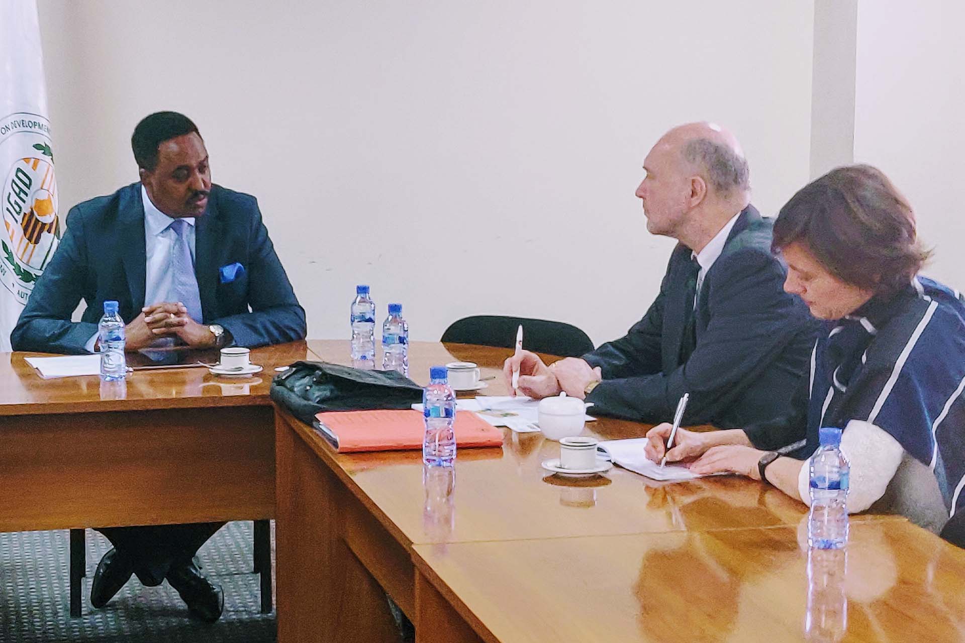 IGAD CHIEF AND BMZ OFFICIALS DISCUSS PARTNERSHIP, SUPPORT AND ENHANCEMENT TOWARDS IMPLEMENTATION OF DEVELOPMENT ACTIVITIES IN THE IGAD REGION