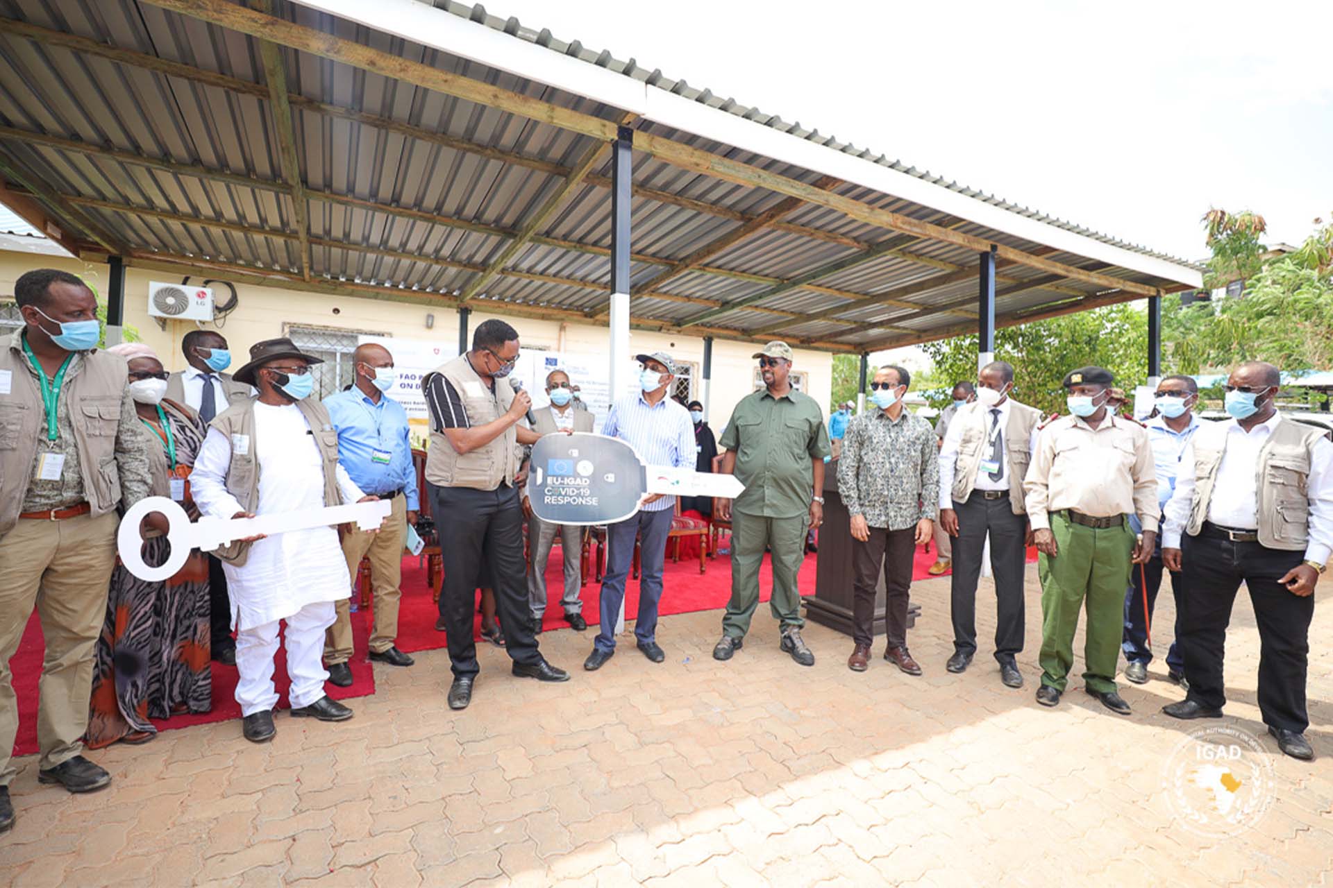 IGAD Donates Ambulance to Mandera County in Support against  COVID-19