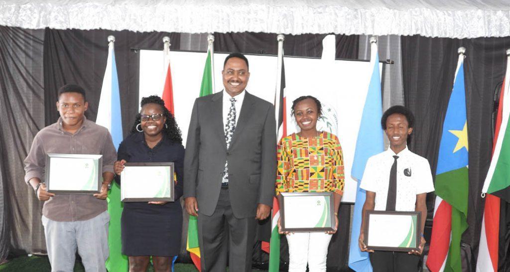 IGAD Executive Secretary Awards Young Poets and Film Makers