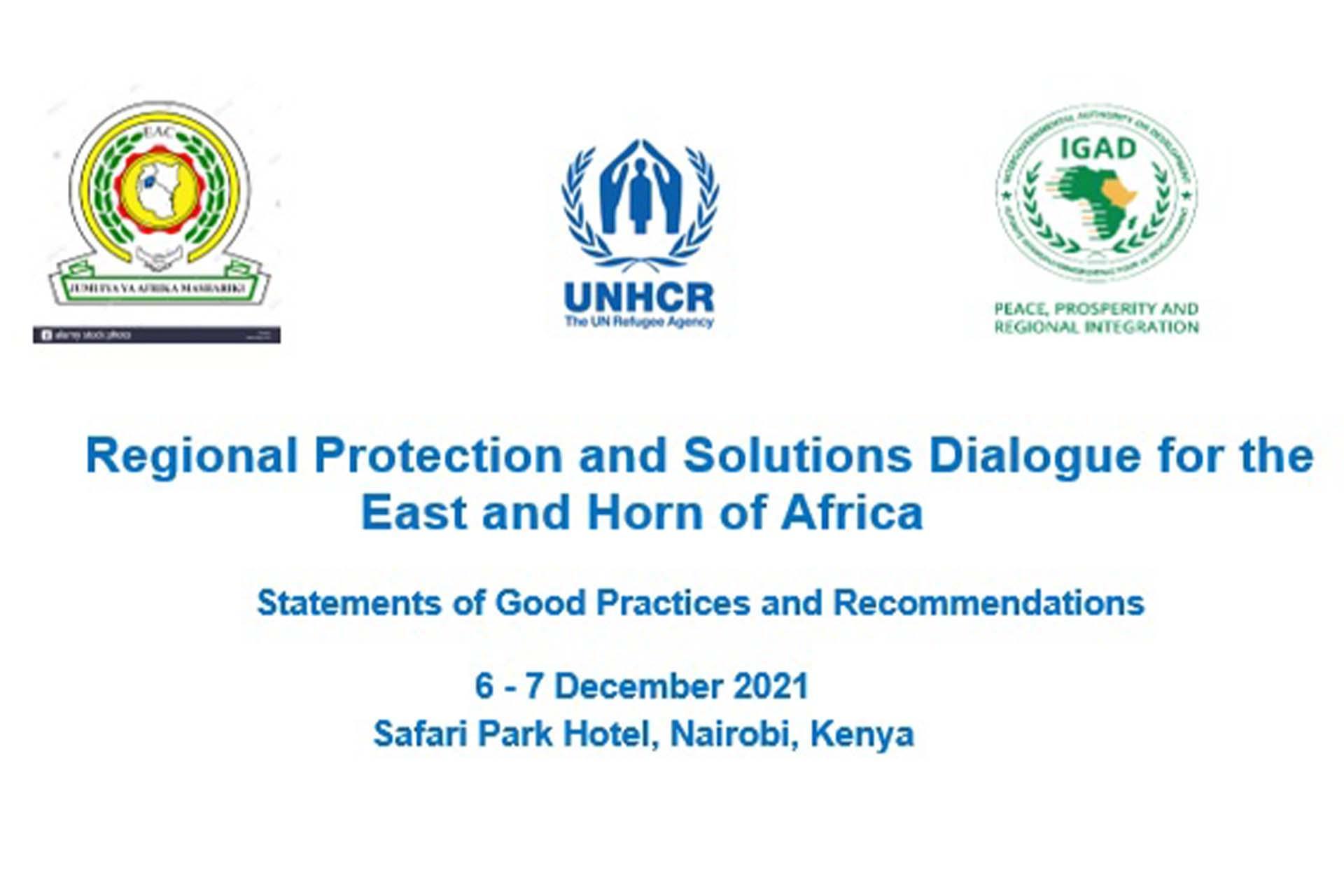 Regional Protection And Solutions Dialogue For The East And Horn Of Africa