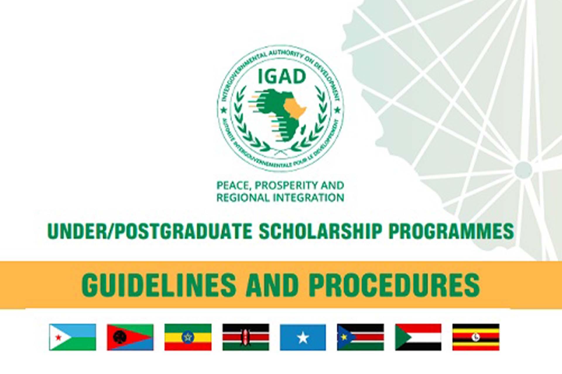 The Guidelines for the IGAD Scholarship Program