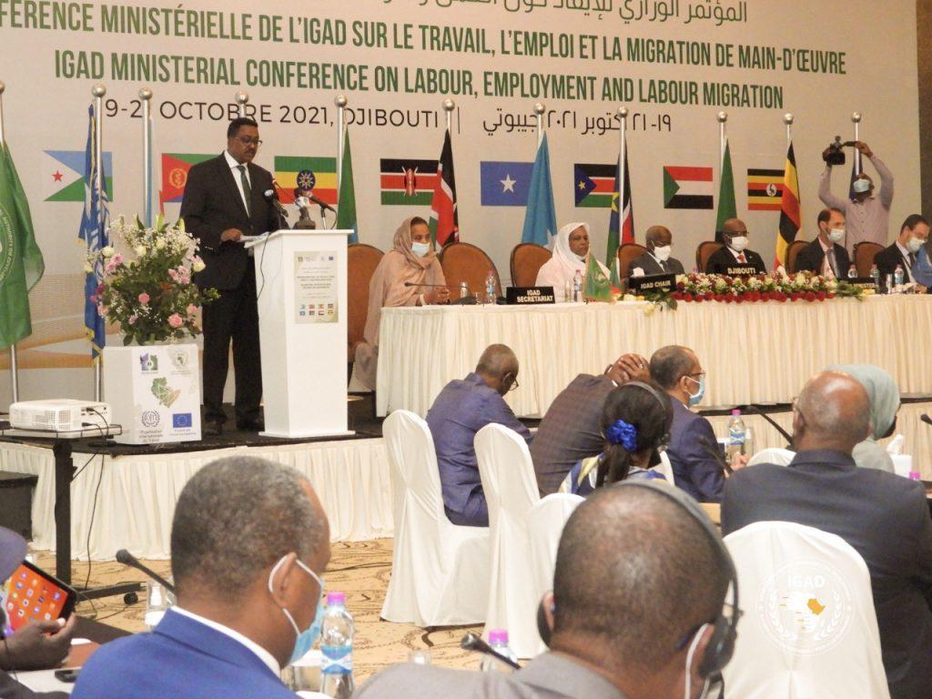 IGAD's Executive Secretary Speech at Ministerial Labor Migration Meeting