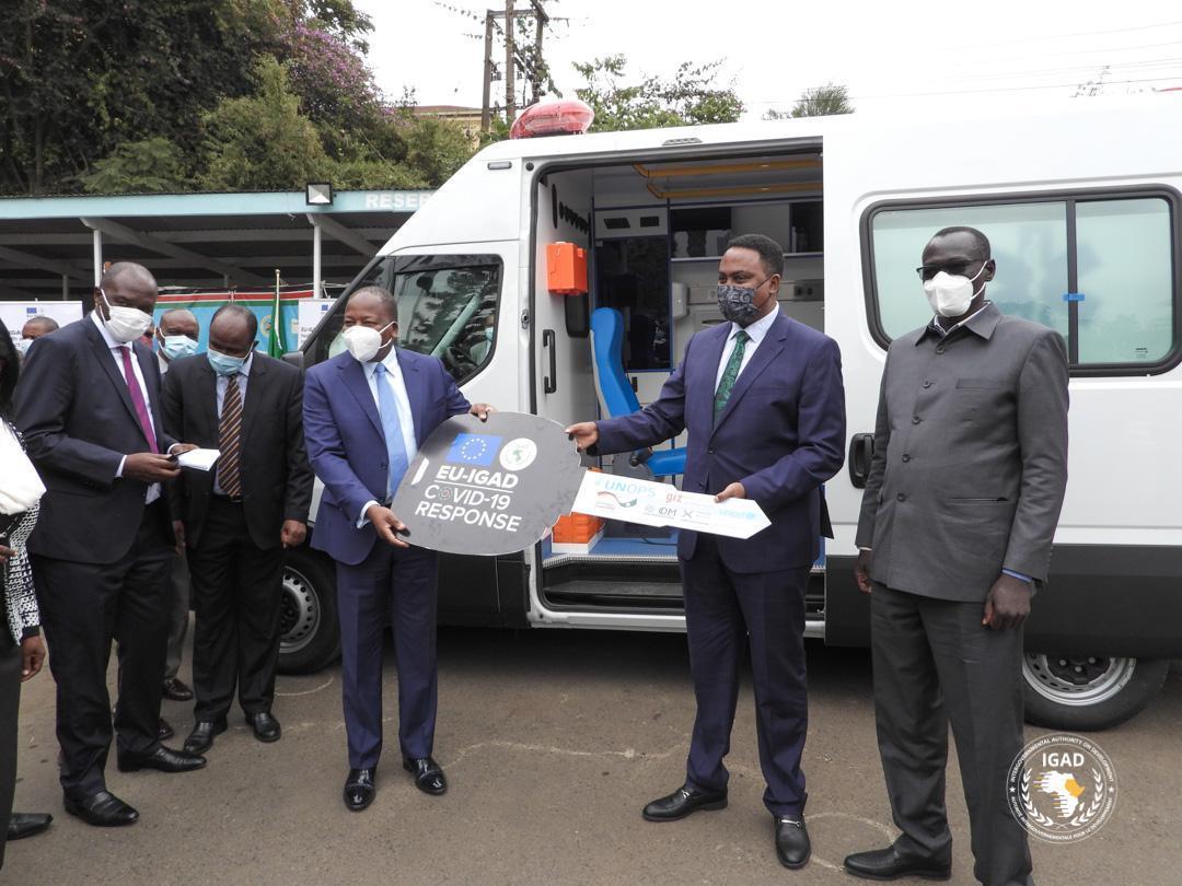 Statement by Dr. Workneh Gebeyehu, IGAD Executive Secretary at the Ambulance Handover to the County Government of Turkana 29th July 2021, Nairobi, Kenya