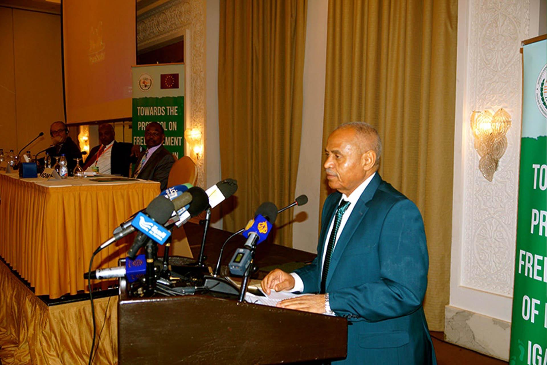 IGAD Continues Consulting on Free Movement of Persons with MS