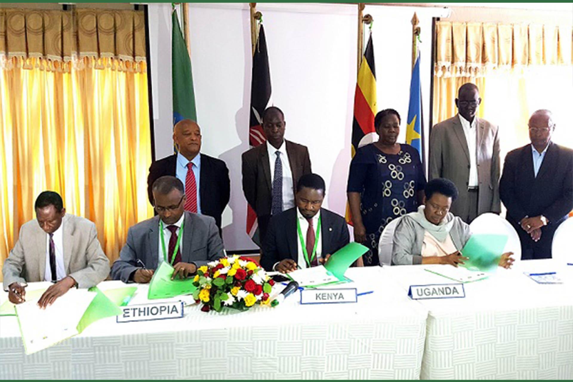 The Ministers signed the Multilateral Cross-border MOU to enhance animal disease control among Ethiopia, Kenya, South Sudan and Uganda and finalized the Implementation Framework to operationalize the