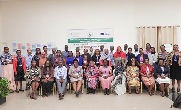 IGAD Training Of Trainers For Gender Mainstreaming In Land Administration