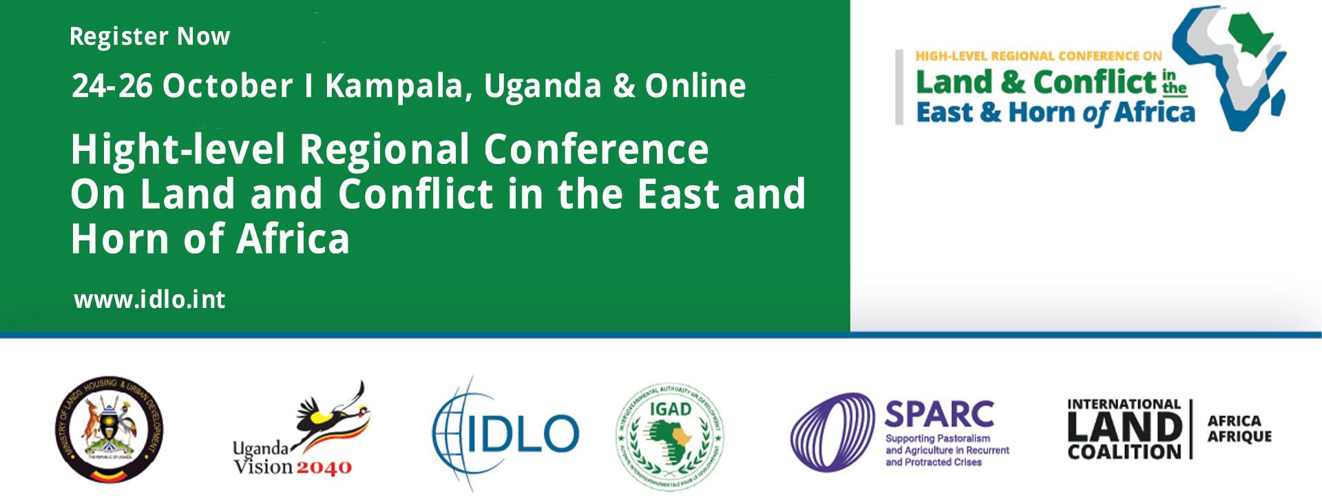 High-Level Regional Conference on Land and Conflict in the East and Horn of Africa