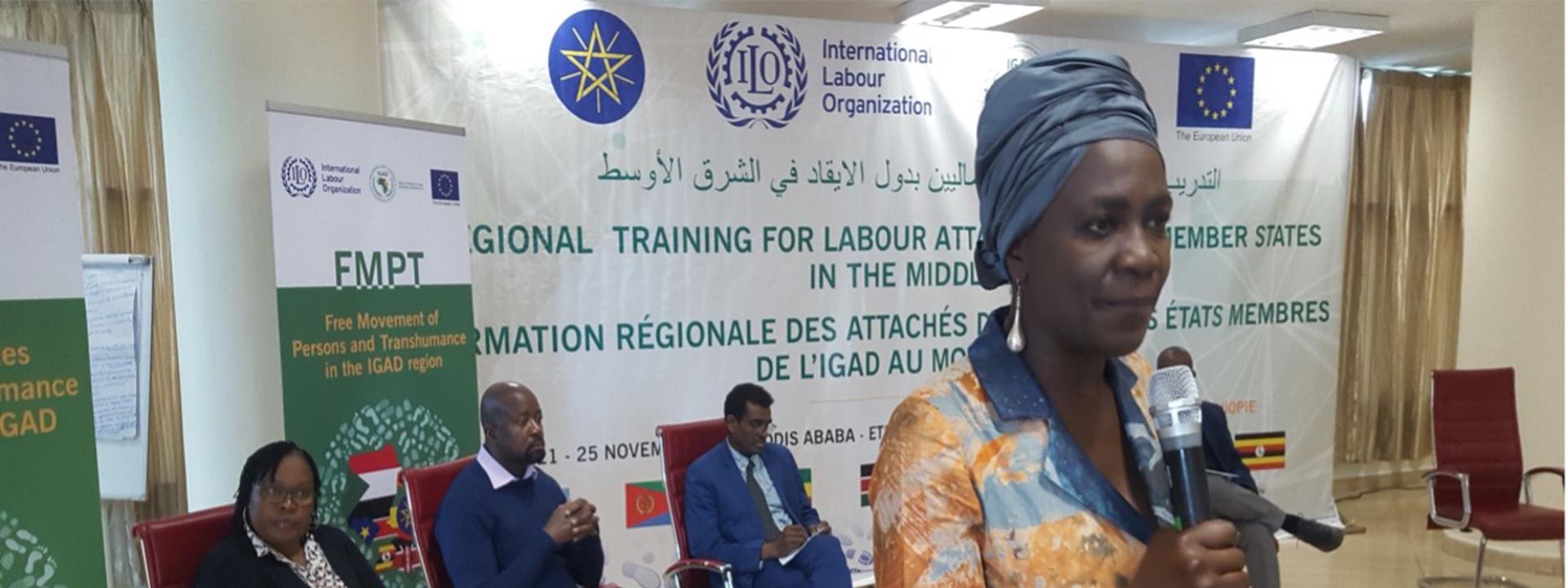 IGAD Concluded Training for Member States Labour Attachés in Gulf Countries