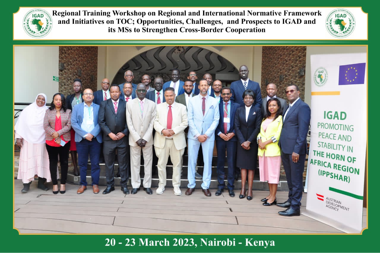 Regional and International Legal Frameworks on Transnational Organized Crime (TOC) Promoted and Sensitized