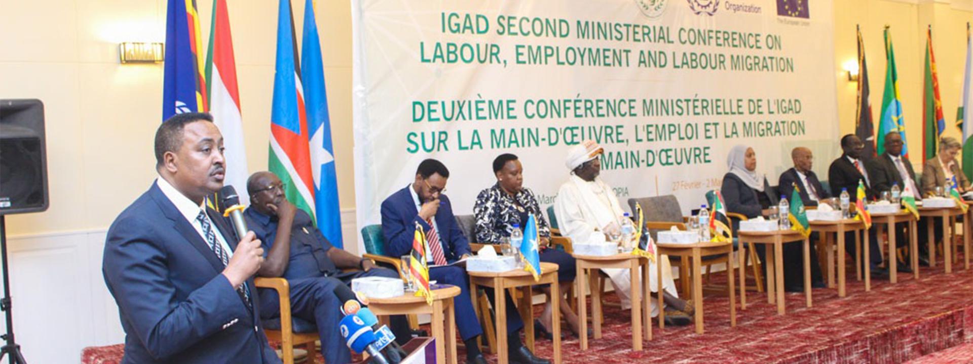Opening Remarks Workneh Gebeyehu, IGAD Executive Secretary 2nd IGAD Ministerial Conference on Labour, Employment and Labour Migration 2nd March 2023 Addis Ababa, Federal Democratic Republic of Ethiopia