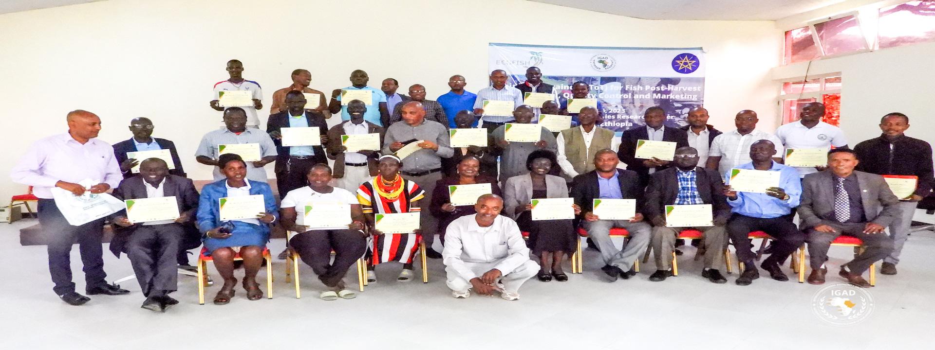 IGAD Trains Fishing Communities and Experts on Value Added Fish Production