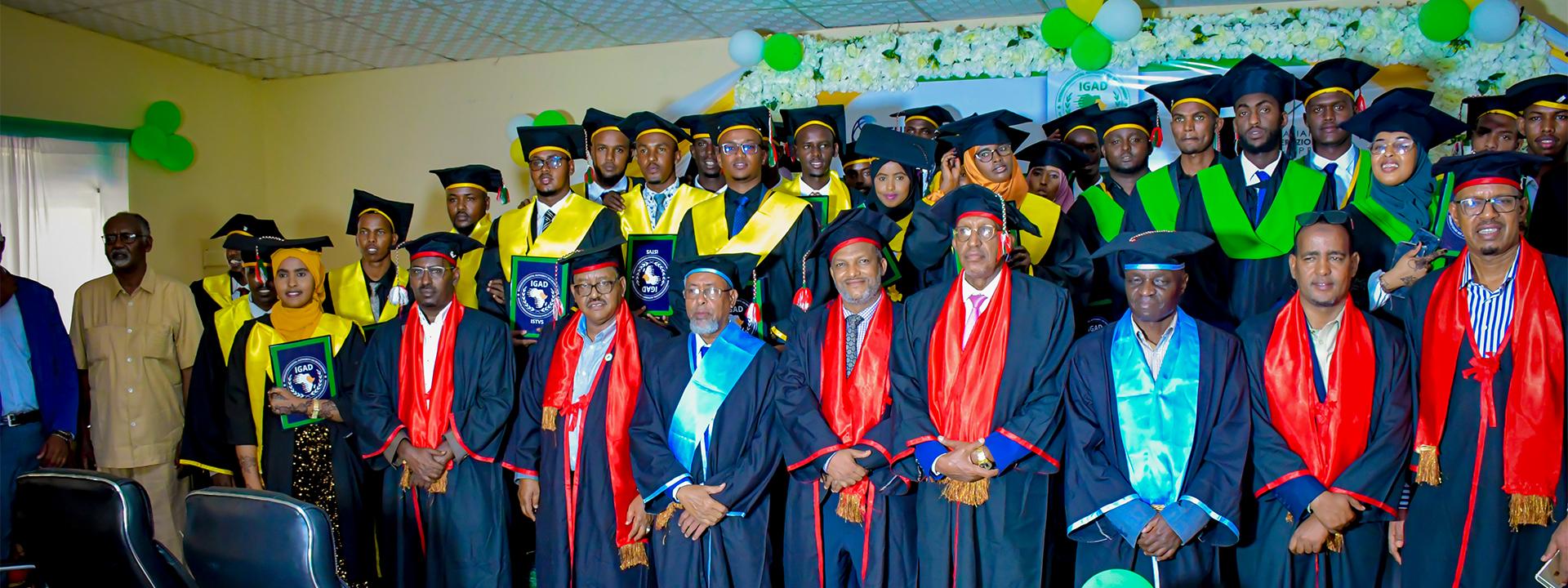 Animal Health and Dryland Agriculture Students Graduate from IGAD Veterinary School