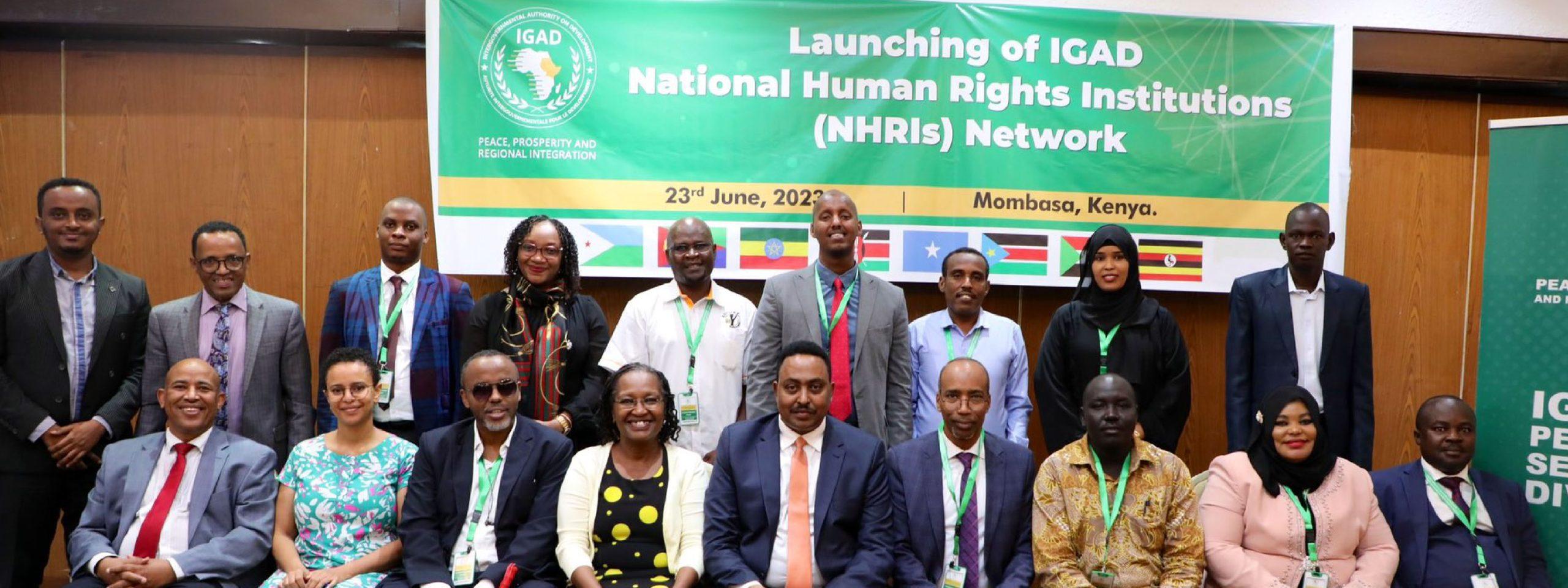 IGAD launches the NHRIs Network and validates its mandate.