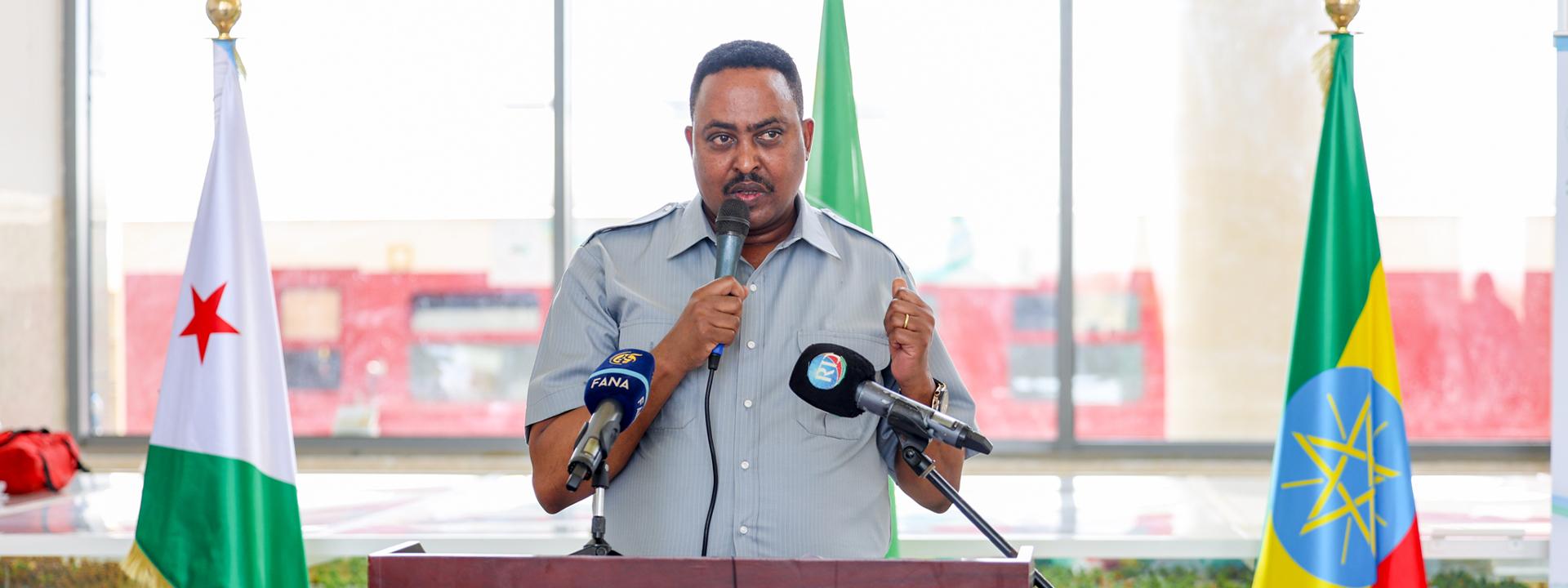 Official Statement Workneh Gebeyehu, IGAD Executive Secretary, the IGAD Train Mission for Regional Integration a Joint Ethiopia-Djibouti Collaboration Under the Overall Leadership of IGAD Sunday 2nd July 2023