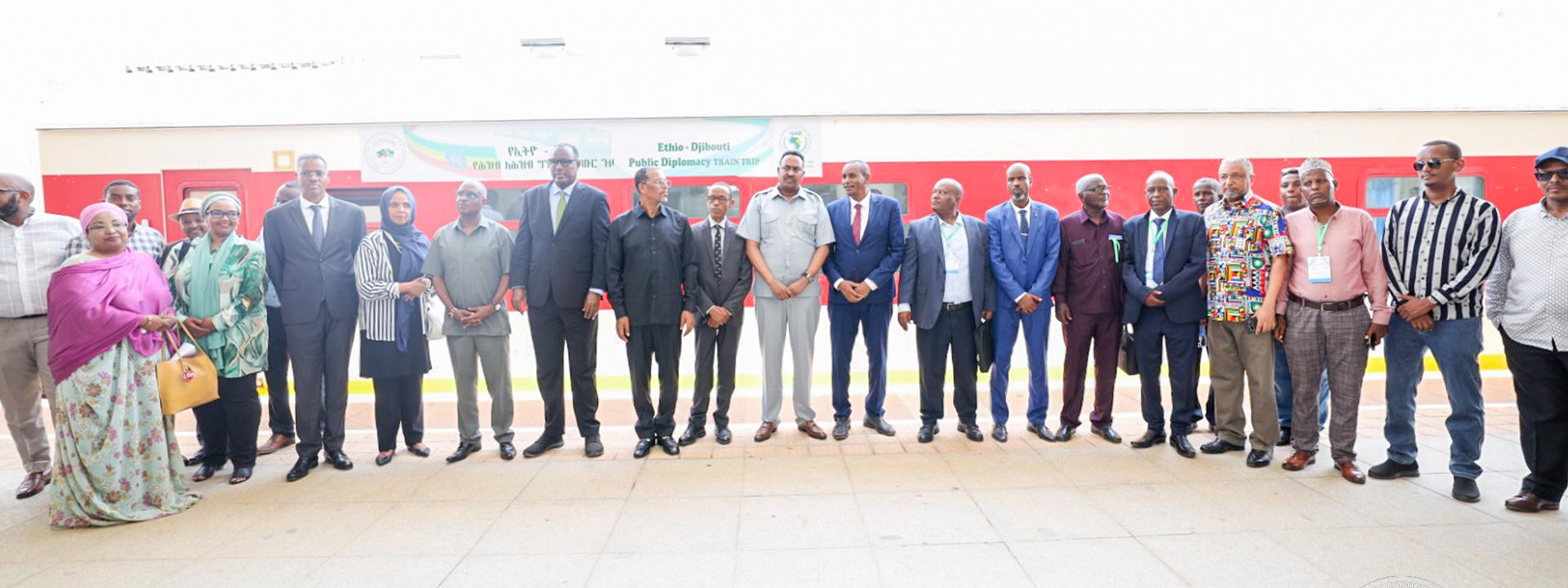 IGAD launches the Djibouti-Ethiopia train caravan to promote regional integration