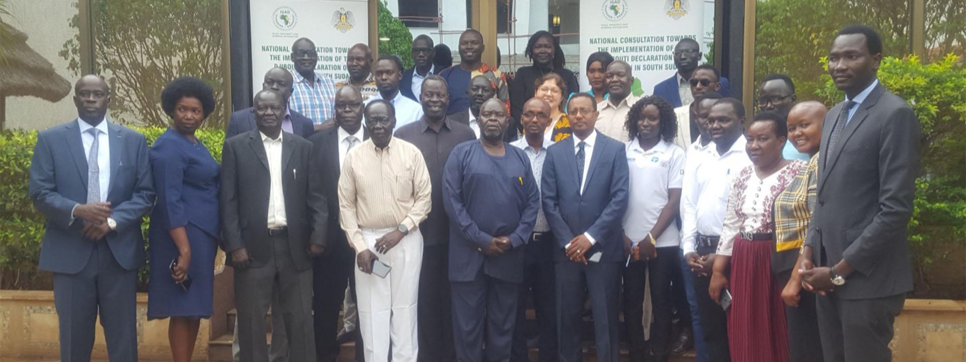 IGAD conducts South Sudan National Consultation meeting on the Implementation of the Djibouti Declaration on Education