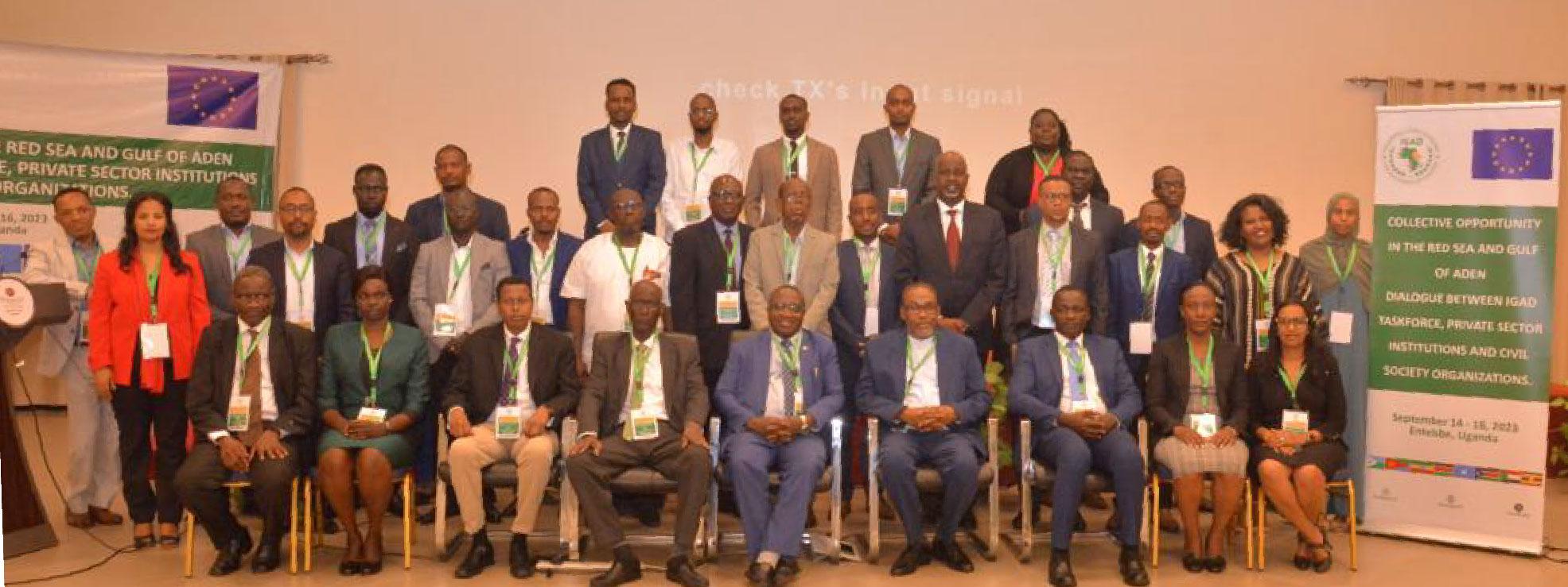 Three-Day Dialogue on Collective Opportunities in the Red Sea and Gulf of Aden between the IGAD Taskforce on the Red Sea and Gulf of Aden, Private Sector Institutions, and Civil Society Organisations concludes with actionable recommendations