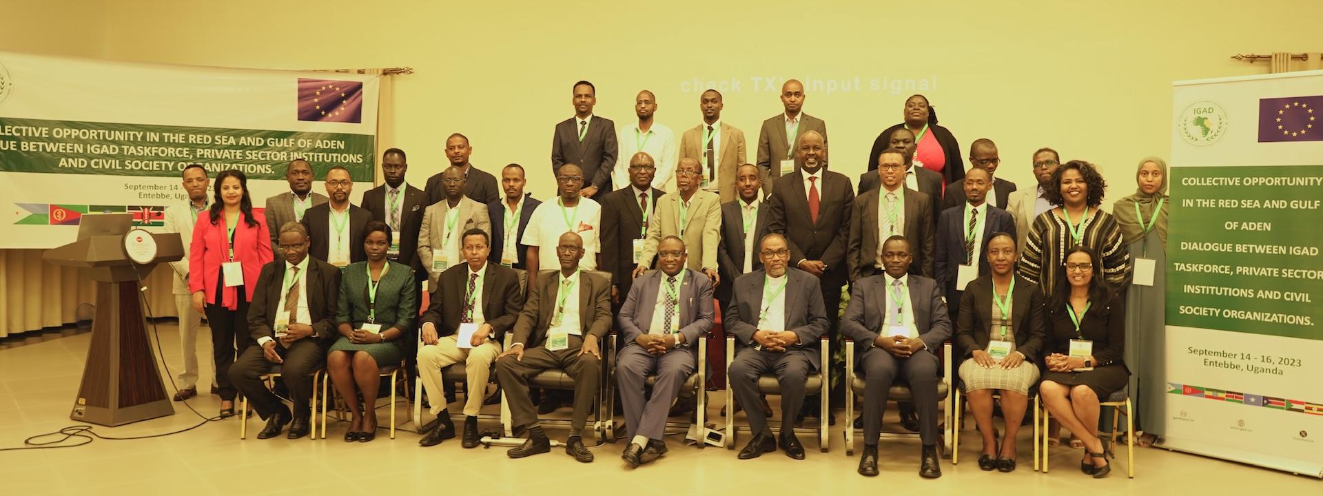 Three-Day Dialogue on Collective Opportunities in the Red Sea and Gulf of Aden between the IGAD Taskforce on the Red Sea and Gulf of Aden, Private Sector Institutions, and Civil Society Organisations concludes with actionable recommendations