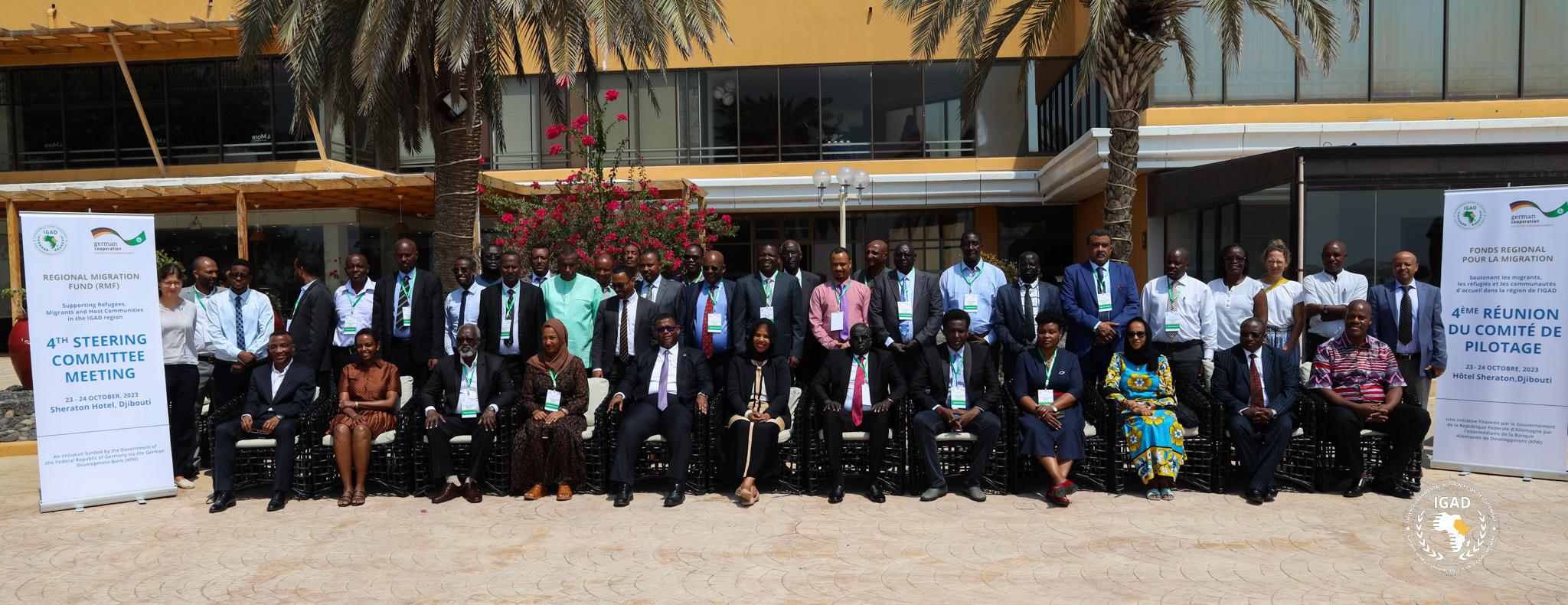 IGAD Conducts the 4th Annual Steering Committee Meeting of Regional Migration Fund