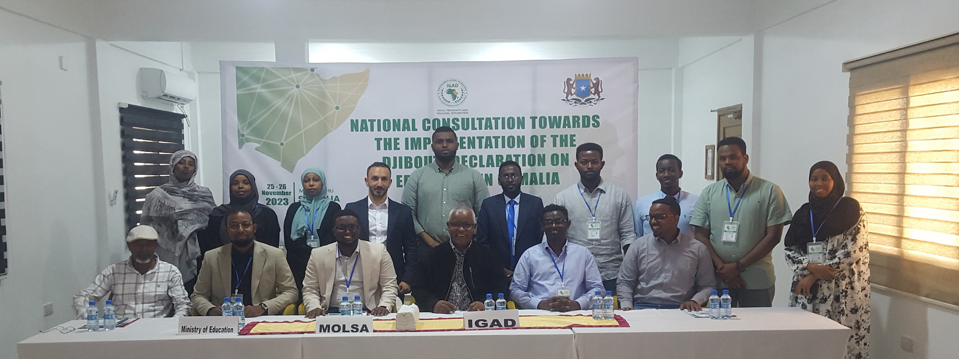 IGAD conducts Somalia National Consultation meeting on the Implementation of the Djibouti Declaration on Education