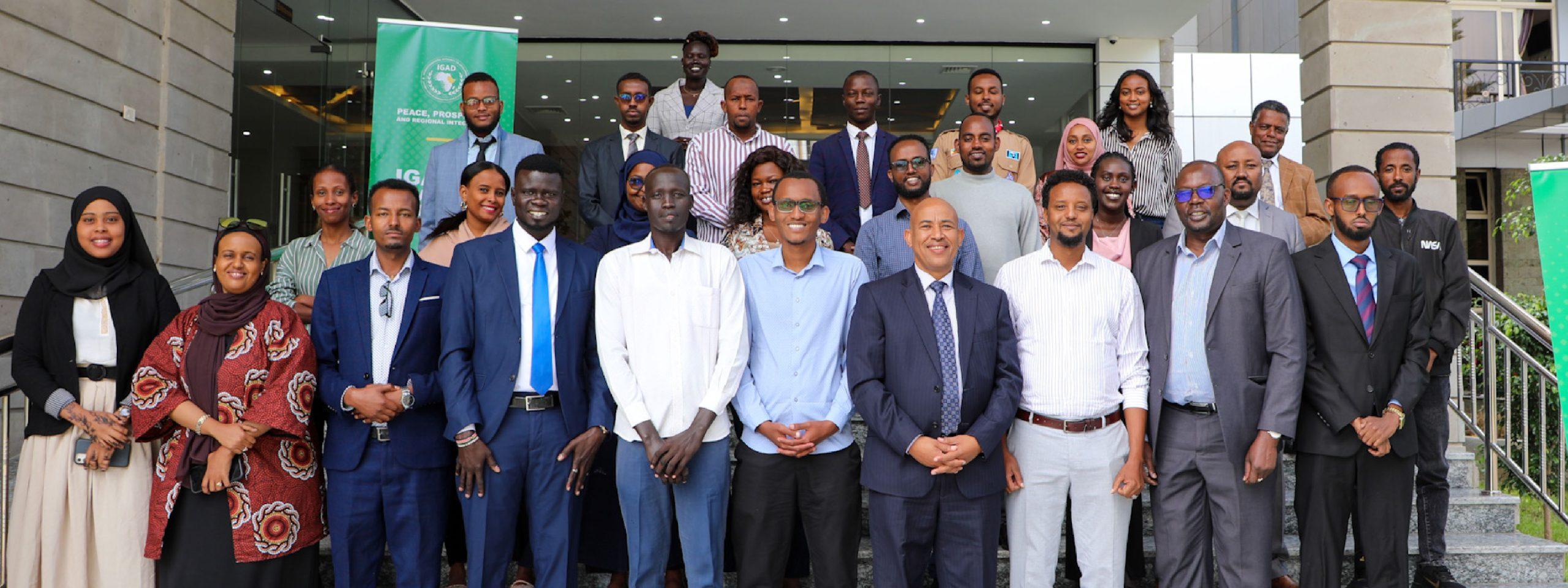 IGAD Builds Capacities of Member States’ Youth Leaders in a Training Workshop on Conflict Prevention, Management and Resolutions.