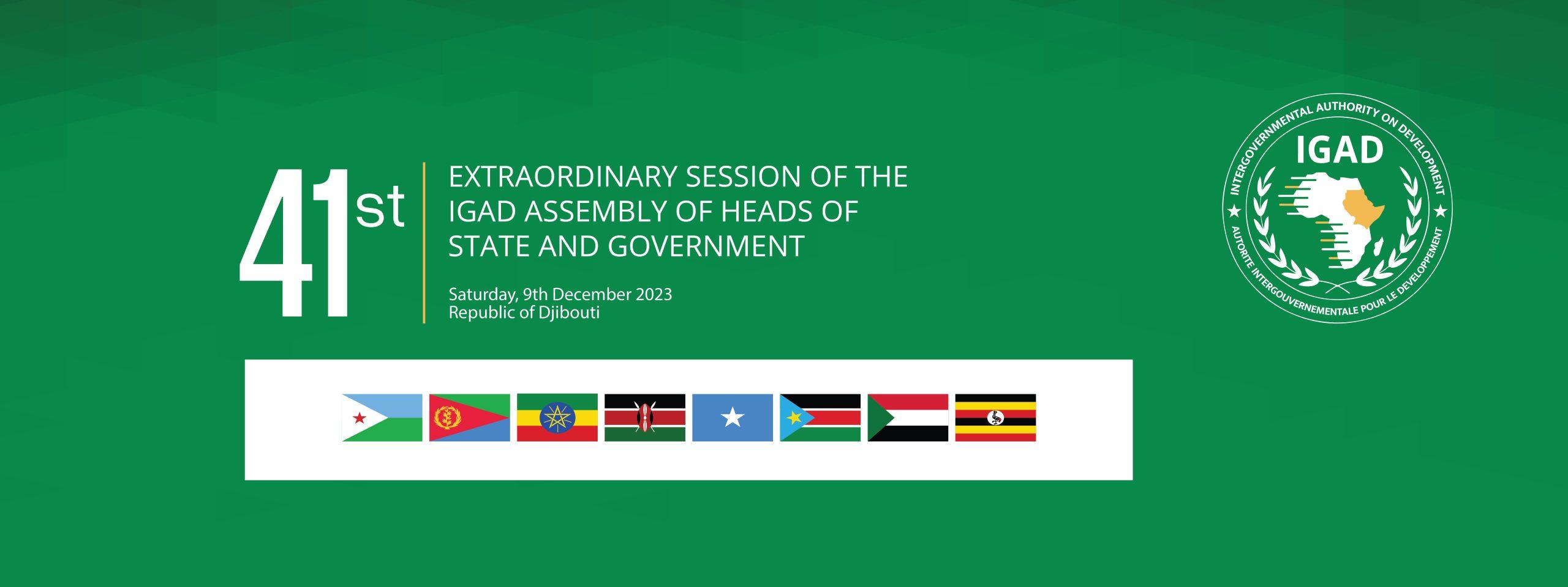 Extra-Ordinary Summit of IGAD Heads of State and Government