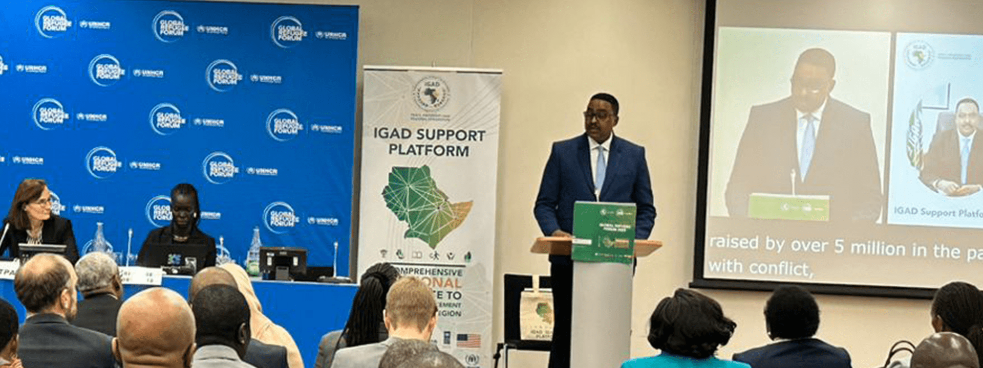Official Remarks by Workneh Gebeyehu (PhD), IGAD Executive Secretary on the High-Level Event of The IGAD Support Platform and its Solutions Initiative for the Refugee Situation in Sudan and South Sudan