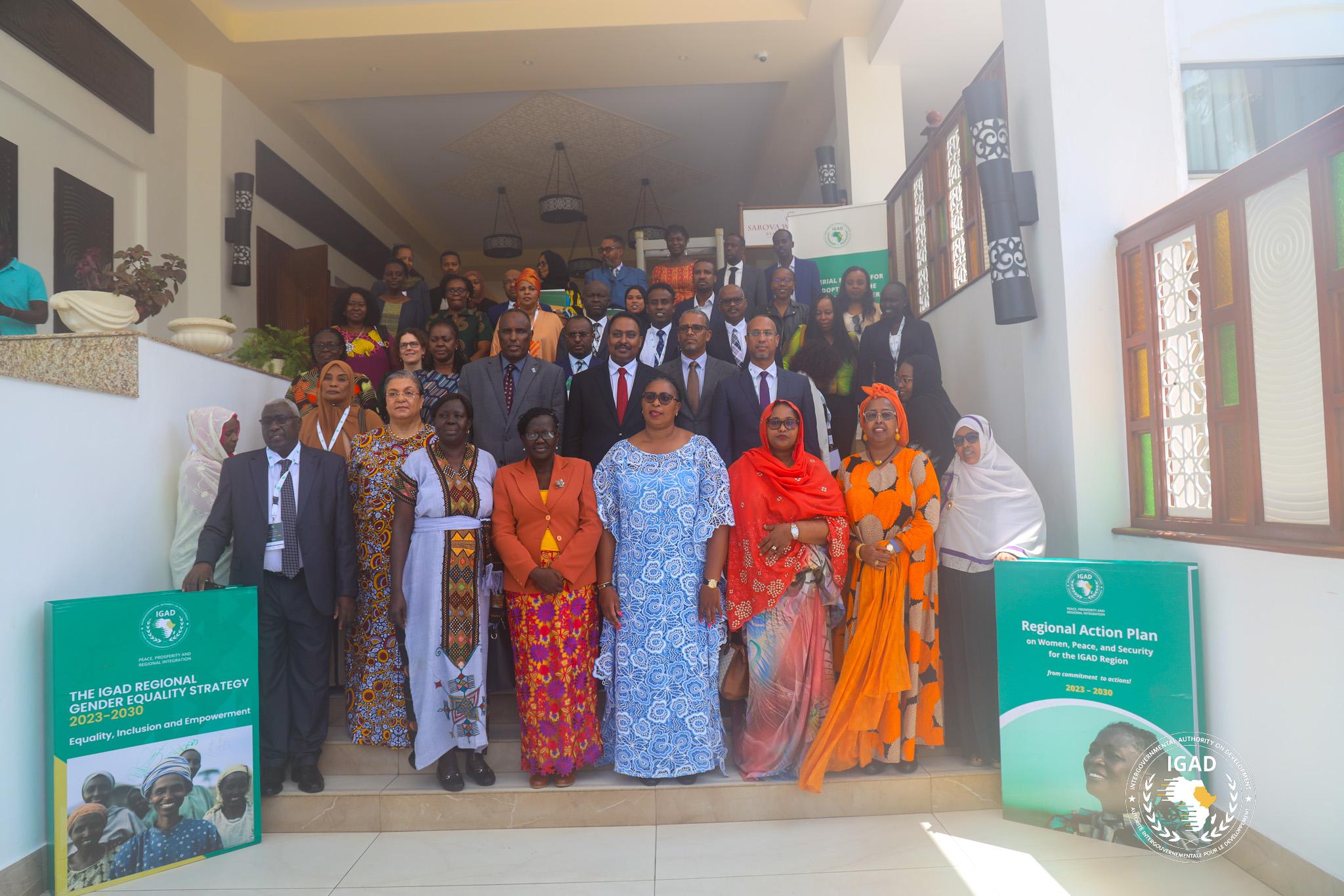 IGAD organises a Ministerial Meeting for the Adoption of the IGAD Regional Gender Strategy and IGAD Regional Action Plan on Women, Peace and Security.