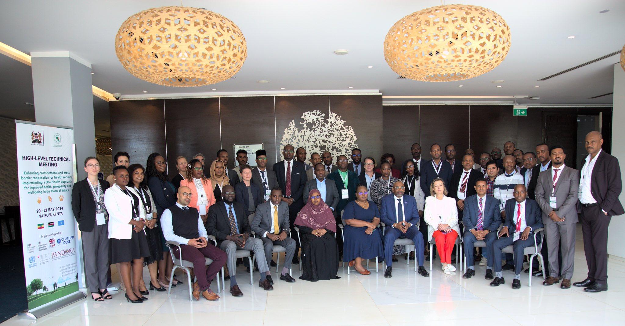 Enhancing Cross-Sectoral and Cross-Border Cooperation for Health Security, Implementing a One Health Approach for Improved Health, Prosperity, and Well-Being in the Horn of Africa.