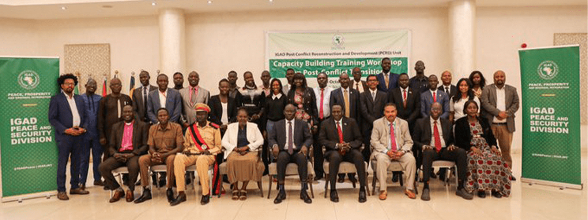 IGAD Concludes Capacity Building Workshop on Post-Conflict Transition