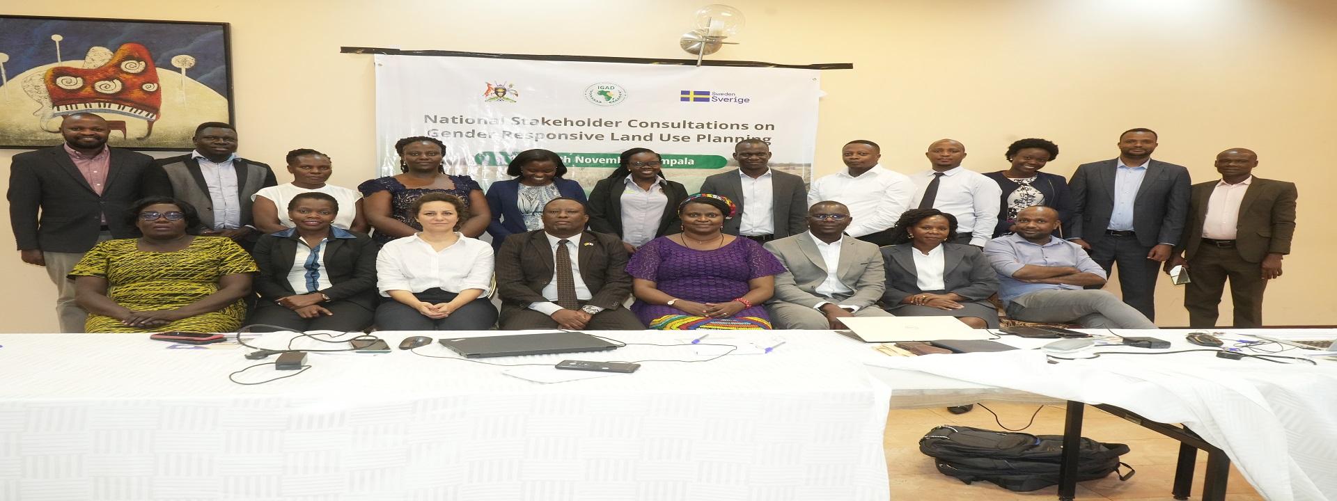 IGAD Supports Uganda to conduct a National Consultative Meeting on Land Use Planning