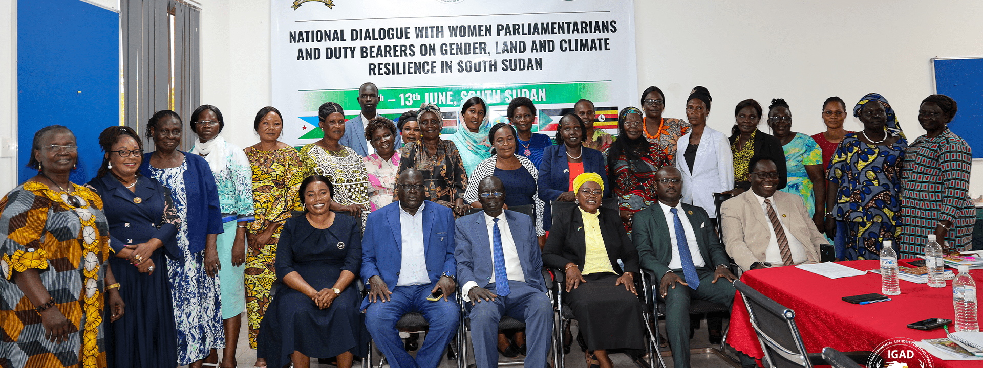 Women Parliamentarians Participated in National Dialogue on Gender, Land and Climate Resilience in South Sudan