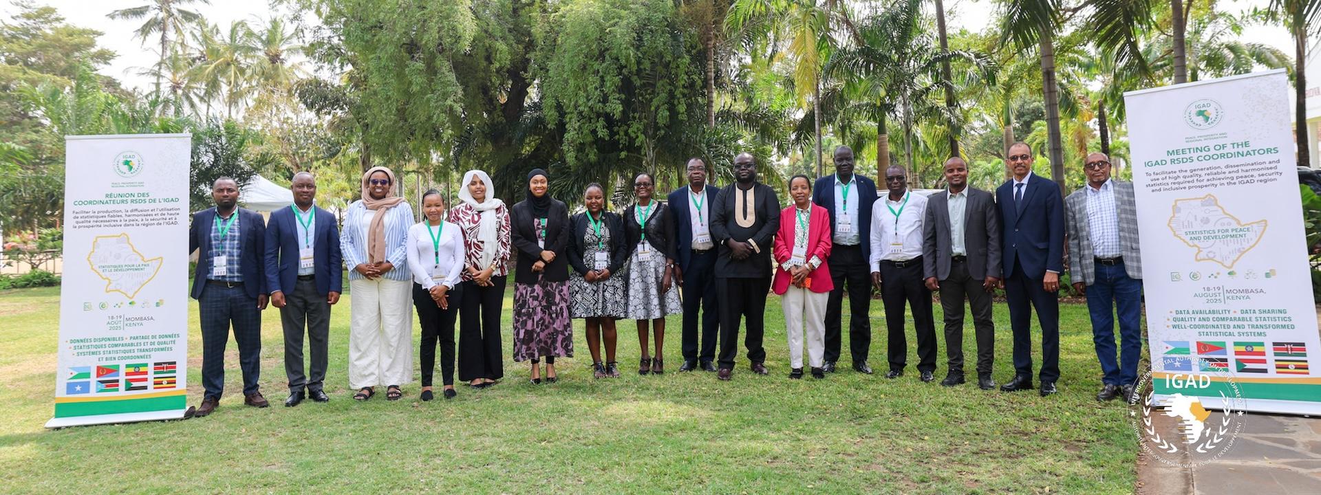 Strengthening Data for Regional Integration: IGAD Concludes RSDS Coordinators’ Meeting in Mombasa